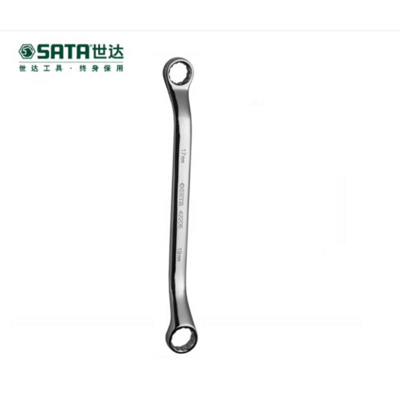 世达五金工具 全抛光双梅花扳手 42222 9*11mm