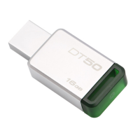 金士顿(Kingston)USB3.1 16GB 金属U盘 DT50 高速车载U盘 绿色