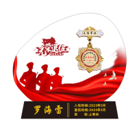 退伍纪念品 3件套 (拉杆箱20寸+牛津布面料丛林迷彩双肩包+奖牌勋章款)单位:套
