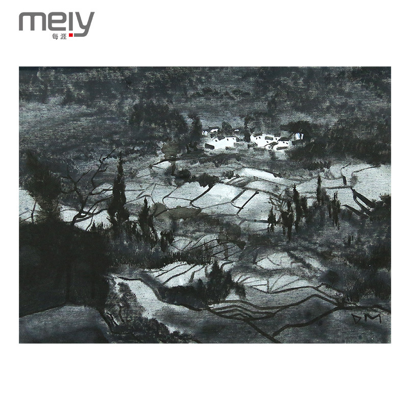 每涯艺术 余德明《浮生观景》NO.10 艺术家原创油画艺术品收藏 客厅卧室玄关餐厅办公室居家装饰 挂画