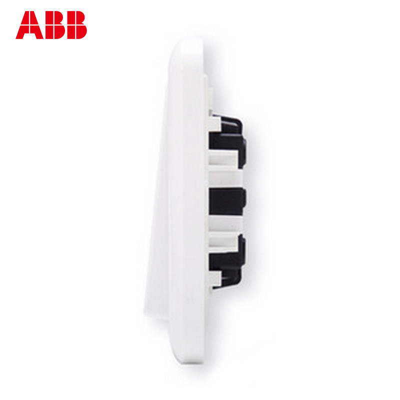 瑞士ABB 开关插座 德静二位单控开关 10AXAJ102