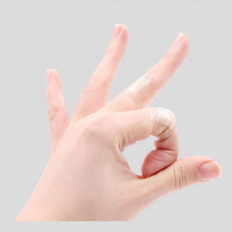 海氏海诺6片装透明款防水创可贴轻薄透气pe弹力创口贴皮肤创口护理