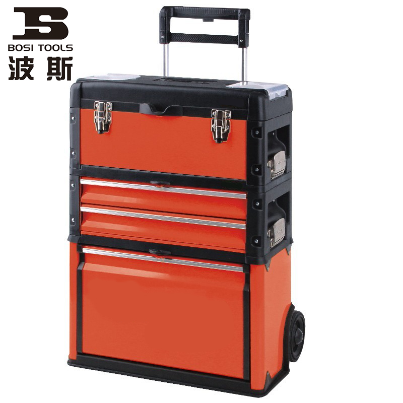 ’波斯BS522288拉杆式工具箱520*320*720mm高清大图