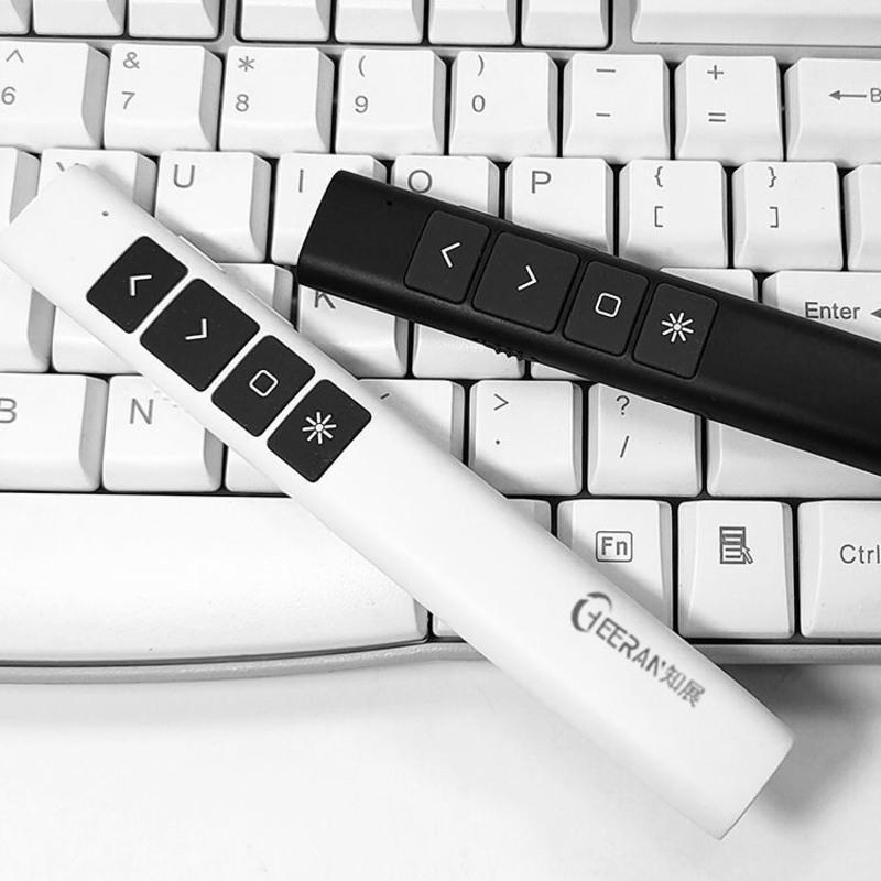 黑的 知展t760蓝牙款电子翻页笔ppt遥控笔激光电子教鞭可连接蓝牙