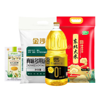 十月稻田（SHIYUEDAOTIAN）油米面杂粮组合 中秋礼品送礼福利慰问大礼包