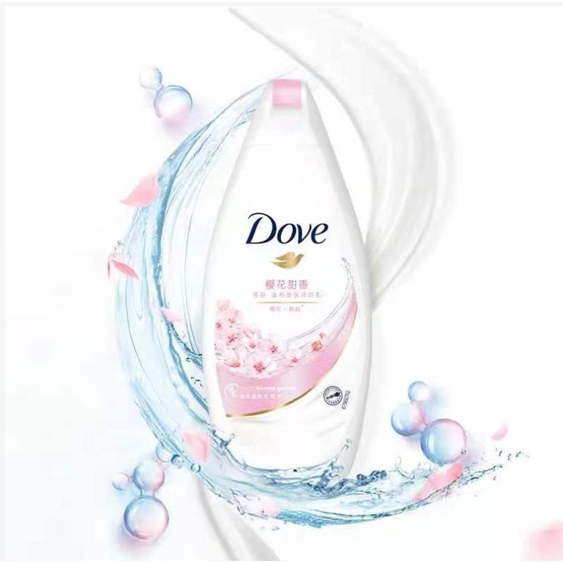 多芬(DOVE)浓密沐浴泡泡樱花甜香400ml421200