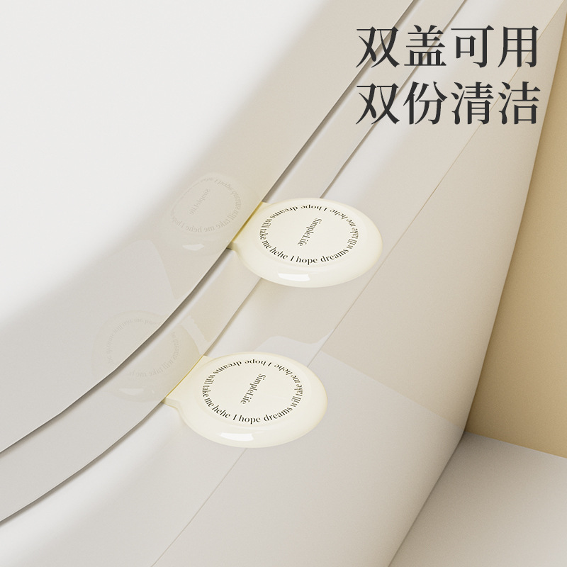 新款香薰款马桶掀盖器马桶盖提手坐便器提盖器清洁提手-珍珠白;2个装+送6片香薰片高清大图