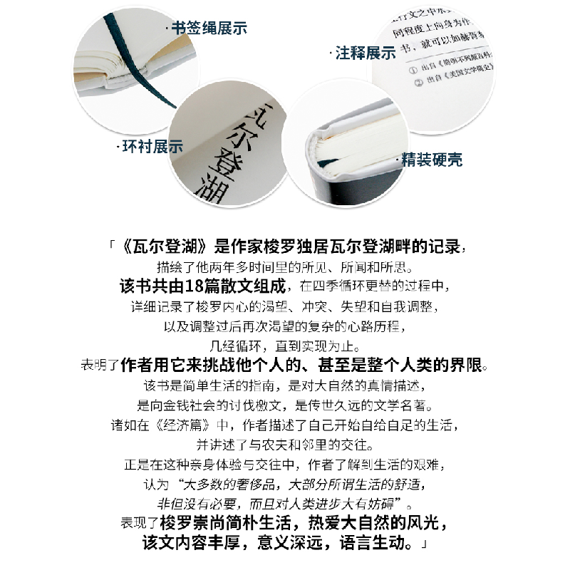 正版新书]瓦尔登湖(美)亨利·戴维·梭罗(Henry David Thoreau)978高清大图