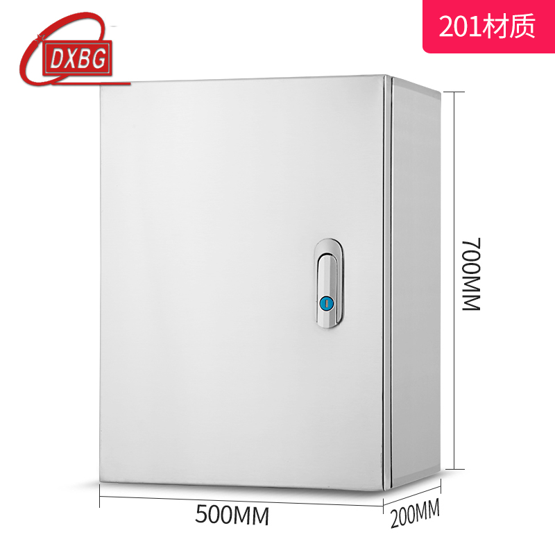 DXBG304室内布线按钮箱明装防水基业箱定做控制监控工厂不锈钢配电箱遮挡箱 500*200*700