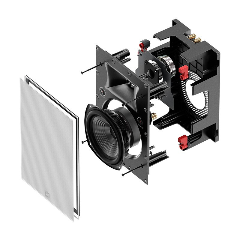 JBL STUDIO6 6IW/8IW/66LCR/88LCR嵌入式5.1吸顶影院 7.1全景声影院音响 8IW一只高清大图