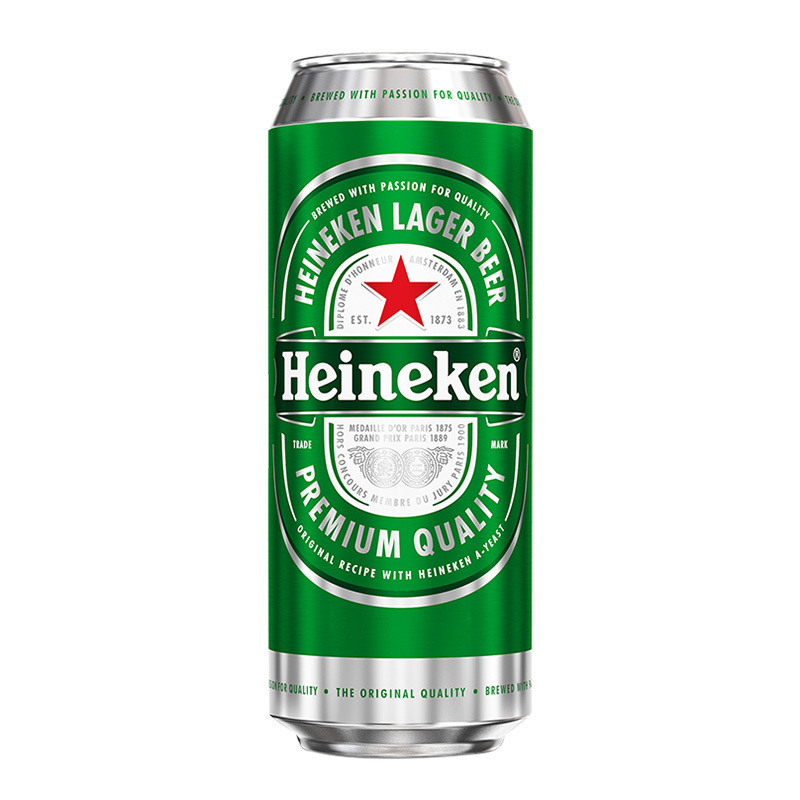 喜力(Heineken)啤酒500ml*24罐 整箱装 (新老包装随机发货中)