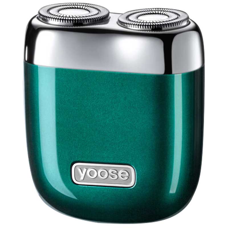有色Yoose 3D立体浮动电动剃须刀旋转刀头智能充电便携商务设计