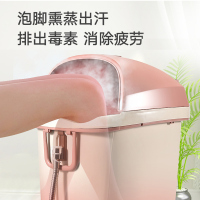 纳丽雅(Naliya)泡脚桶高深桶全自动加热恒温足浴盆洗脚盆电动按摩吴昕同 [莫兰迪灰][高深桶+电动按摩+防漏电开关]