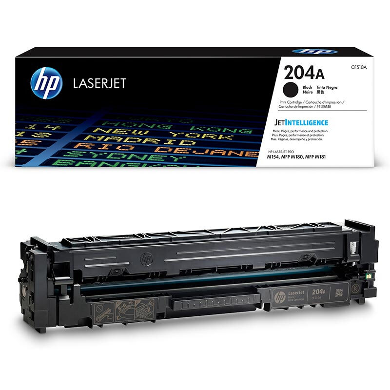 惠普(HP)CF510A 204A 黑色硒鼓(适用LaserJet M154a M154nw M180n M181f)高清大图