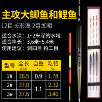 渔之源 鱼漂巴尔杉木浮漂鲫鱼鲤鱼阴天近视醒目加粗渔漂钓鱼浮标渔具浮漂鱼具用品