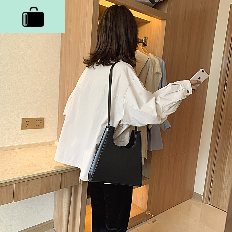 上新女包大包包潮2020春夏韩版质感复古百搭单肩包个性洋气斜挎包NEW LAKE女士单肩包