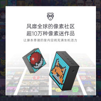 点音(DIVOOM)EVO像素电脑音响蓝牙音箱迷你户外无线便捷式车载闹钟悬浮歌词电竞游戏笔记本家用低音炮