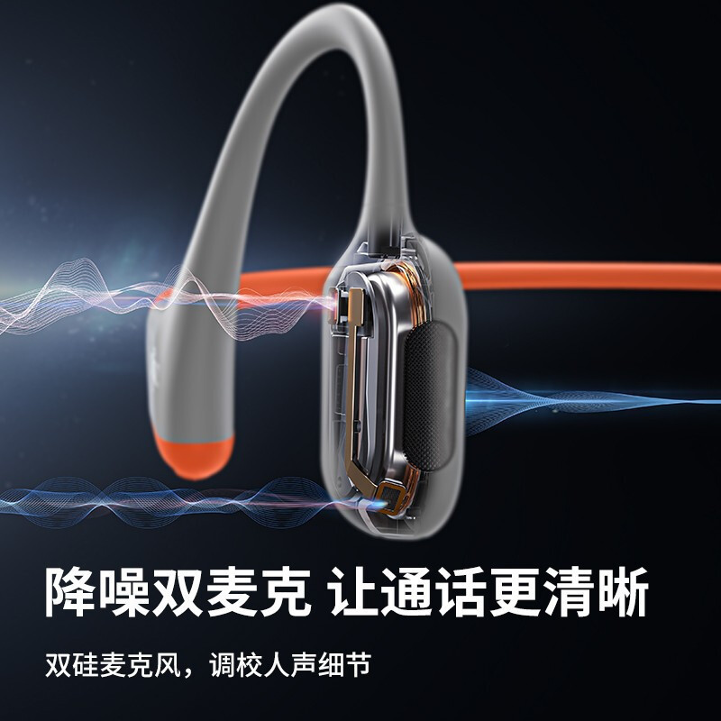 韶音 Shokz OpenRun Pro基普乔格联名款骨传导运动蓝牙耳机跑步运动 EK橙