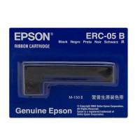 爱普生(Epson)ERC-05 B 原装黑色 色带框 S015352 ERC05