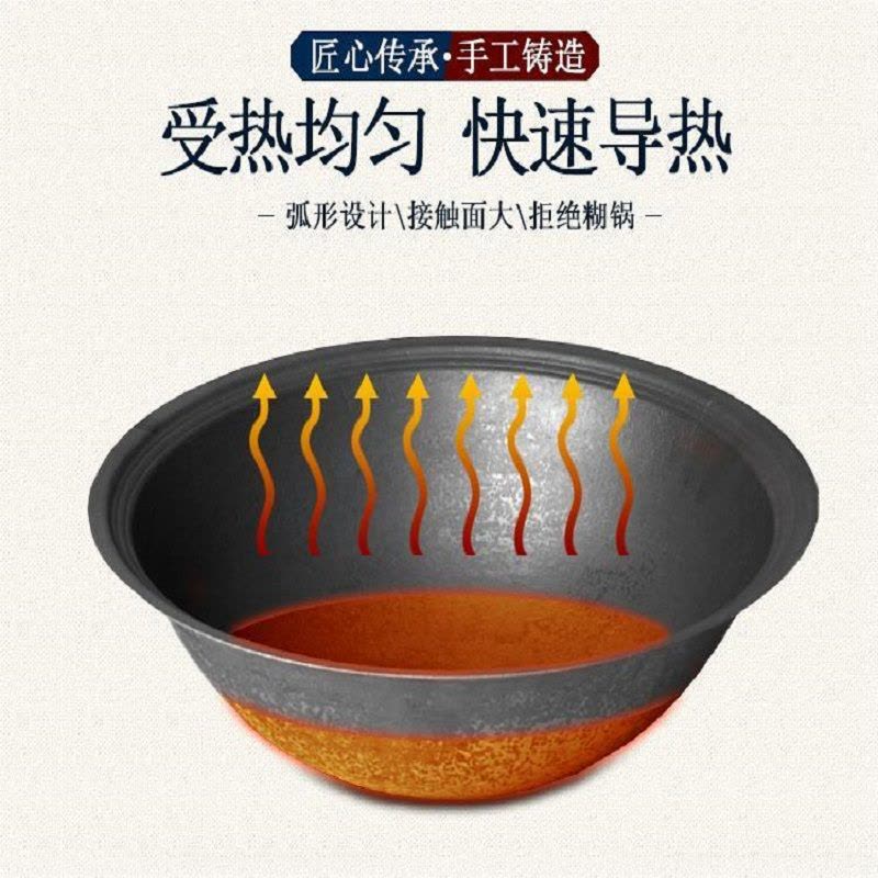 瓦图 传统铸铁锅 直径60cm深21cm 个图片