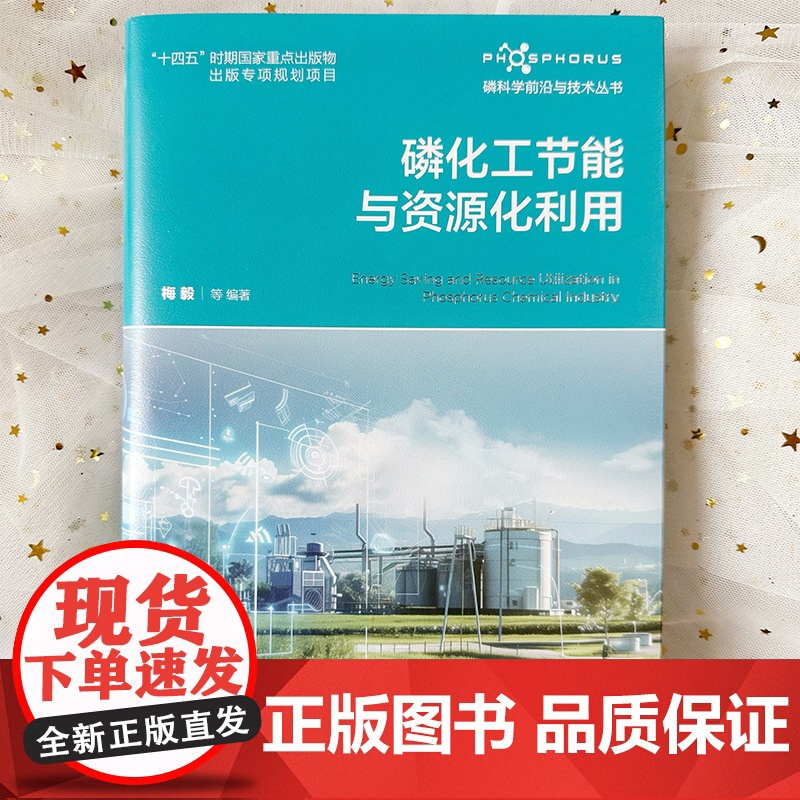 磷科学前沿与技术丛书 磷化工节能与资源化利用 磷化工节能与资源化利用关键技术 黄磷生产工艺 黄磷尾气资源化利用 磷化工参高清大图