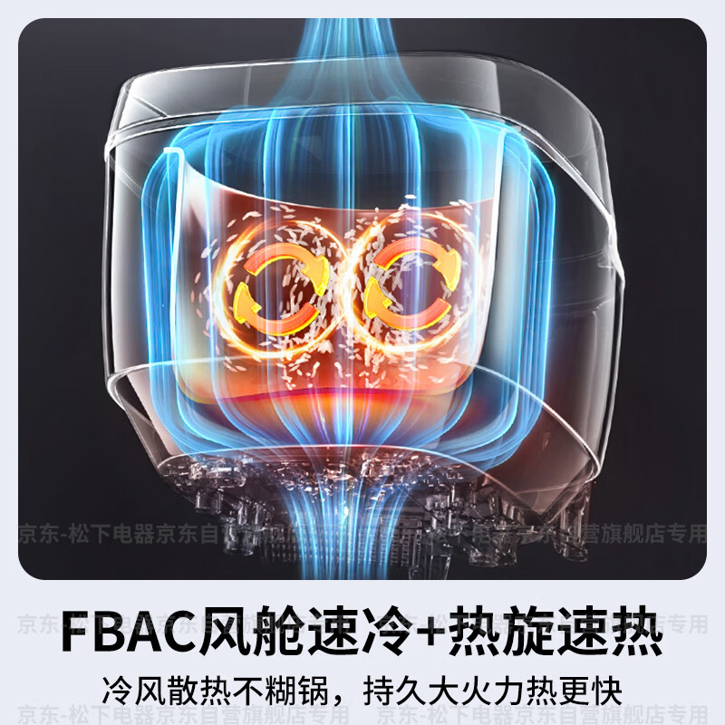 松下(Panasonic) 电饭煲 Xtra零零煲0涂层家用3-6人无涂层IH不锈钢内胆4升 SR-HFS153C-W高清大图