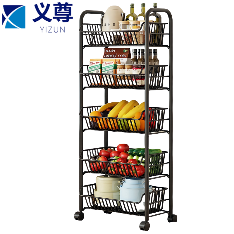 义尊 厨房小推车 B5-98 个高清大图