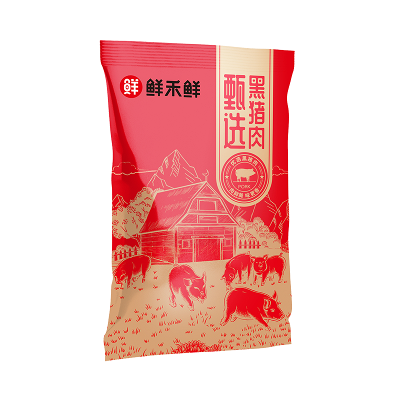 鲜禾鲜 猪肉味礼礼盒3650g 猪肉礼盒