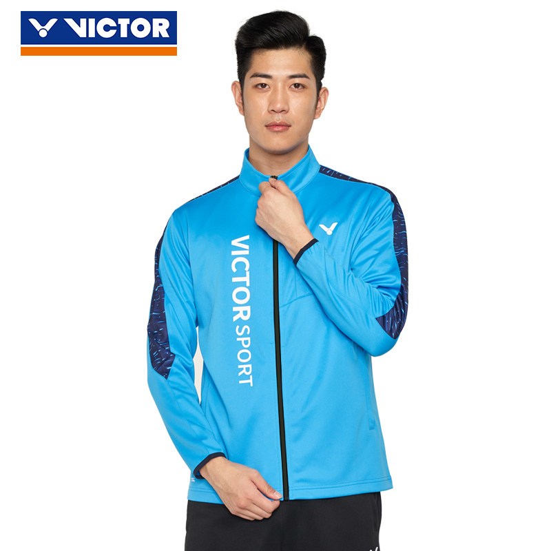 [健芬欣]VICTOR威克多 羽毛球服立领休闲外套拉链开衫