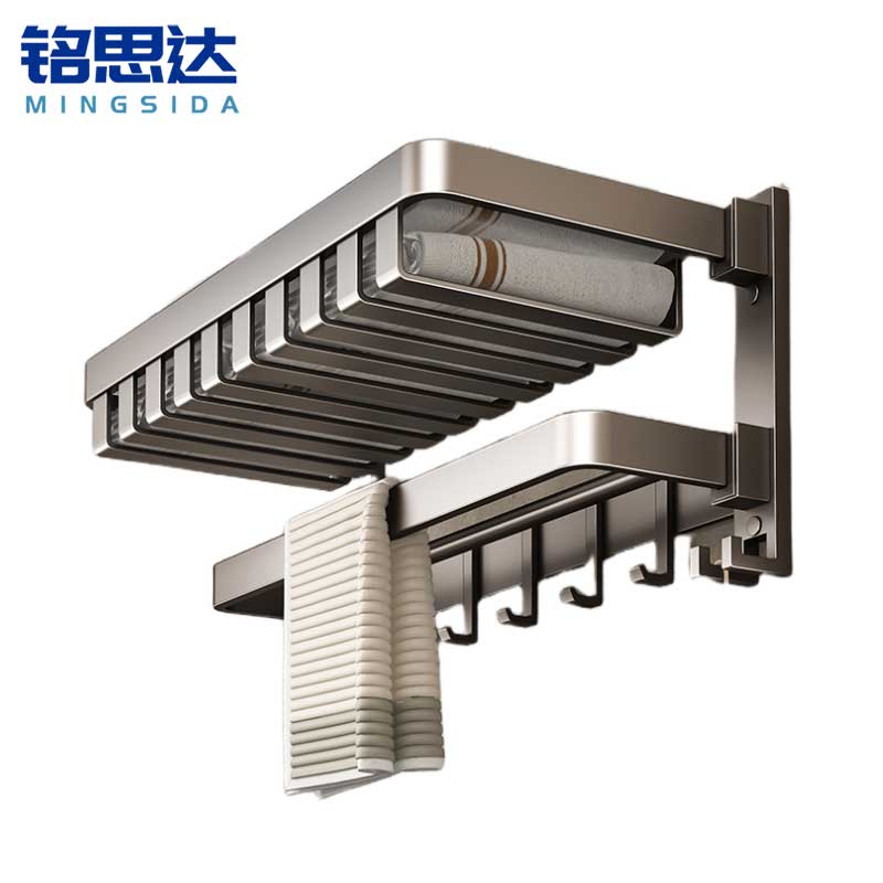 铭思达毛巾架网篮款40cm个高清大图