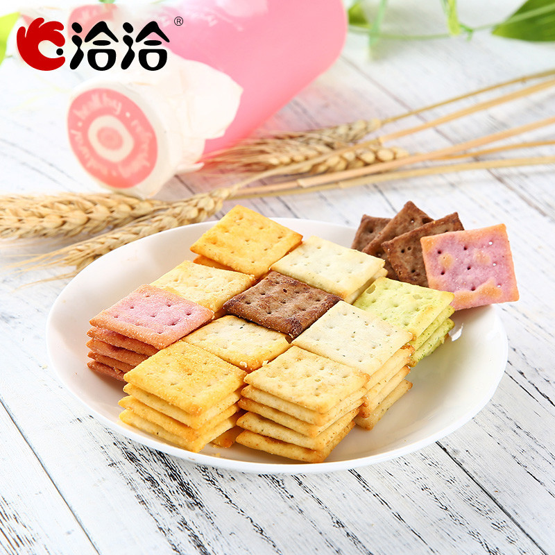 洽洽 膨化食品 葱香烤翅味 35g*12袋装(喀吱脆薯片薯脆非油炸薄脆饼干)