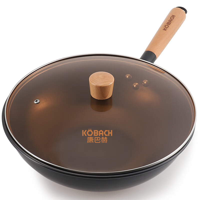 康巴赫中华老铁锅-炒锅套装32cm(无耳)CZH30A1