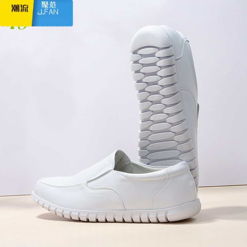 聚范护士鞋男款软底舒适不累脚舒适防滑平底大码医护鞋高清大图
