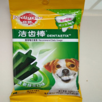 宝路成犬中小型犬洁齿棒清新绿茶宠物零食75g