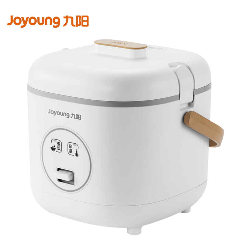 九阳(Joyoung)电饭煲 F-12FZ618(珍珠白)食品级材质 可拆上盖 不粘锅内胆 底盘加热 1.2LQ萌电饭锅高清大图