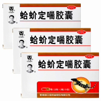 【3盒装】桂林三金 蛤蚧定喘胶囊 20粒/盒 用于肺肾两虚所致的咳喘 盗汗 补肺丸
