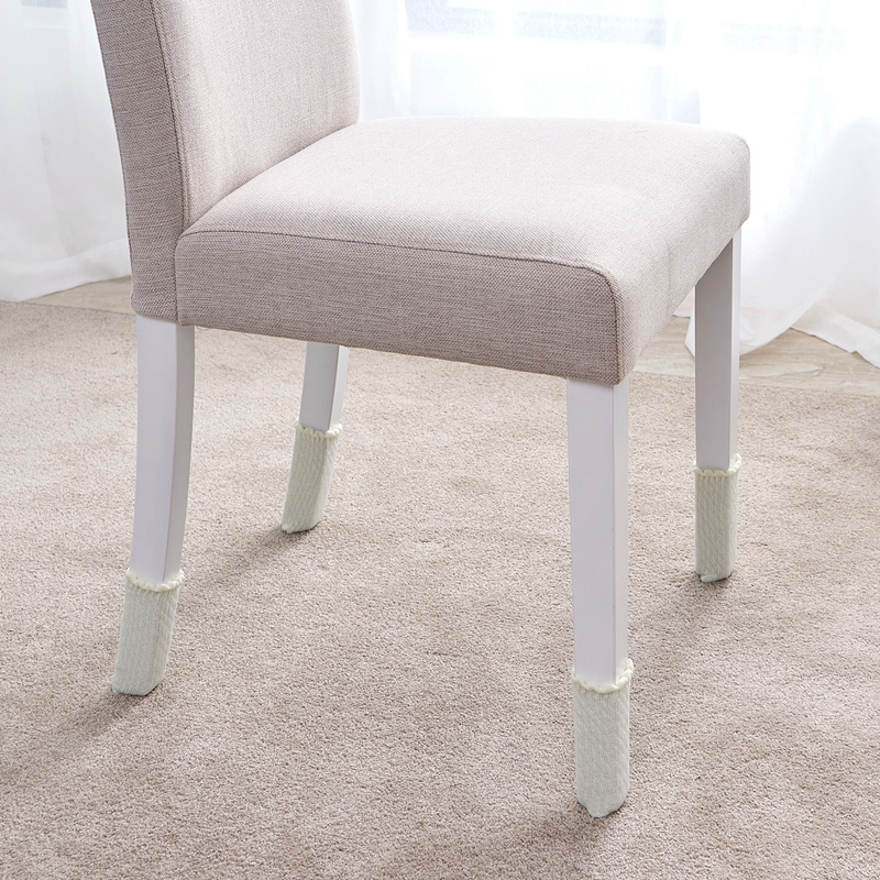 家柏饰corated针织桌脚桌腿椅子腿保护套桌椅脚垫防滑凳子腿套耐磨