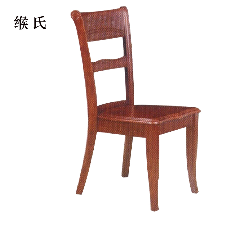 缑氏靠背中式木椅办公椅会议椅餐椅[工厂现做 7天内发货]