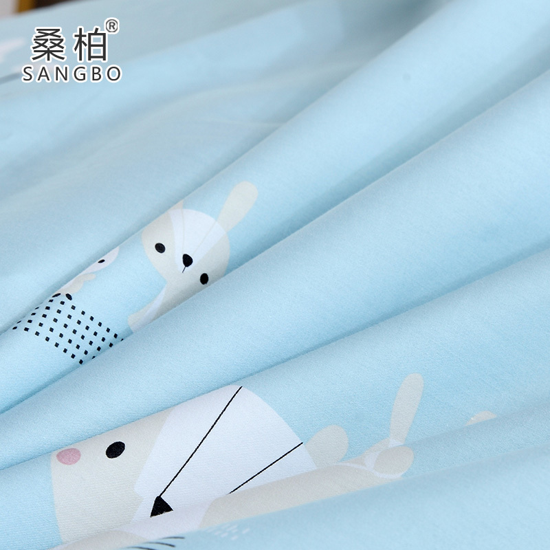 桑柏 全棉活性印花四件套纯棉床上用品