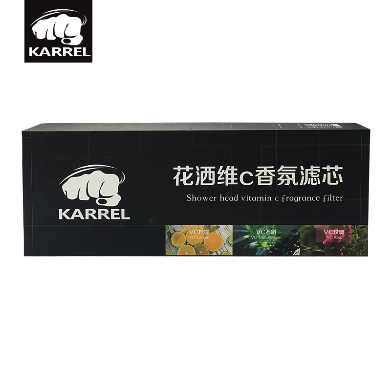 韩国技术vc香氛沐浴过滤器家用前置水龙头洗澡淋浴花洒VC除氯净水美肤香氛滤芯 1盒/3支装-vc香氛石斛