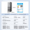 [官方正品]美的400升法式多门超薄四开门嵌入式60CM超薄一级双变频净味冰箱智能家用电冰箱MR-417WFPE流苏银