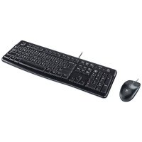 罗技(Logitech)K120 有线键盘 单个装-(个)