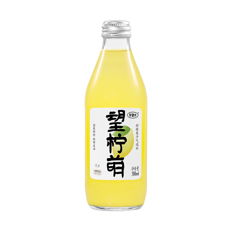 好望水气泡果汁饮料300ml*6 望柠檬 300ml