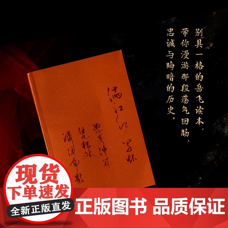 [当当专享珍贵签名本+国风手绘震撼海报] 满江红 我们终于可以聊聊岳飞“周公子爱读书”超人气连载 现当代文学散文随笔小说高清大图