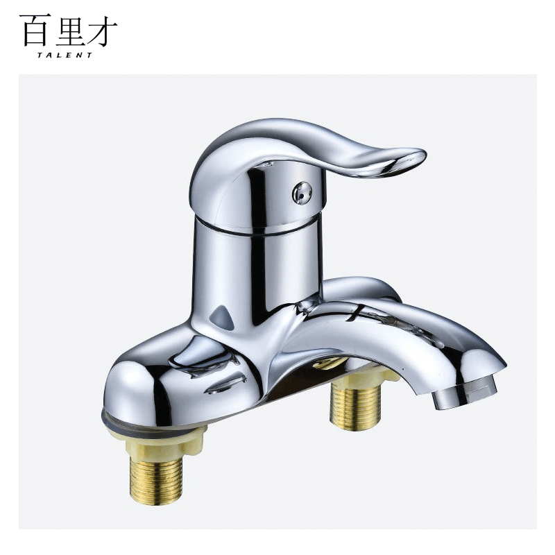 百里才 面盆冷热水龙头 通用型个图片