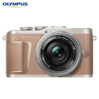奥林巴斯(OLYMPUS) E-PL10 14-42mm EZ 微单相机套机 4K视频 美颜自拍 棕色