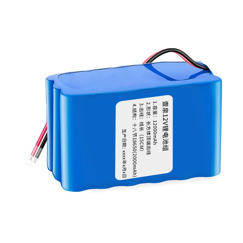 2a三串六并12v锂电池伏可充电大容量监控户外逆变器太阳能路灯电瓶