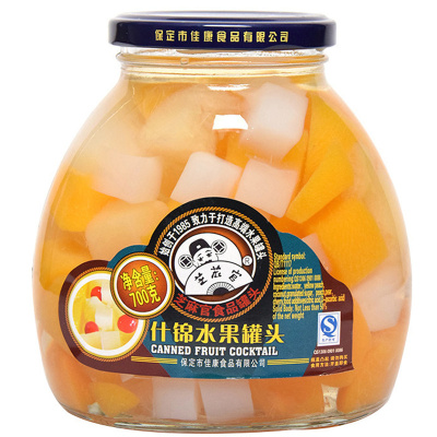 芝麻官什锦水果罐头700g 水果罐头 开罐即食