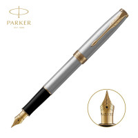 PARKER/派克钢笔 卓尔钢杆金夹墨水笔 女男士高端书法书法签名签字商务领导办公用品支持企业采购 免费订制LOGO
