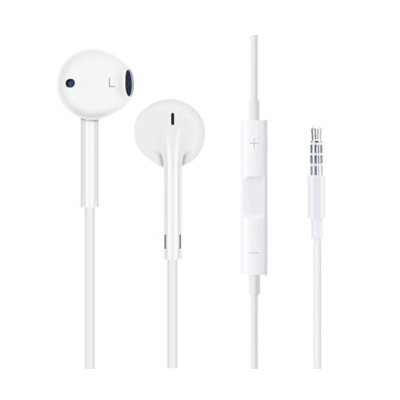 APPLE带线控和麦克风的 Apple EarPods MD827FE/A 低频流行人声塞
